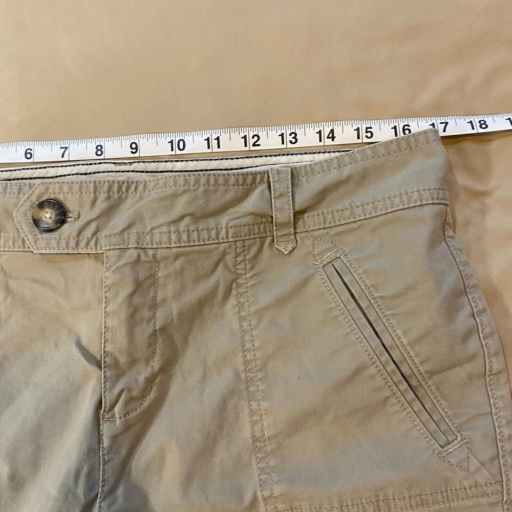 Eddie Bauer Mercer Fit Chino Shorts Women's Size 10 Tan/Khaki - Picture 4 of 7